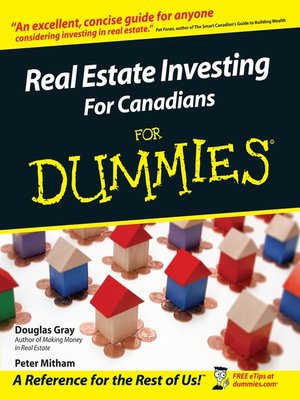 cover image of Real Estate Investing For Canadians For Dummies